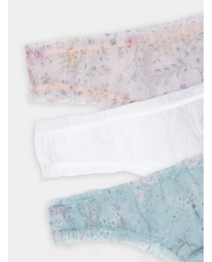 Трусы веточки на молочном