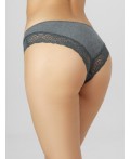 Трусы меланж темно-серый 4348-F