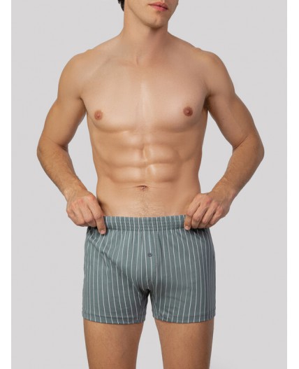 Трусы белая полоска на зеленом +зеленый лед