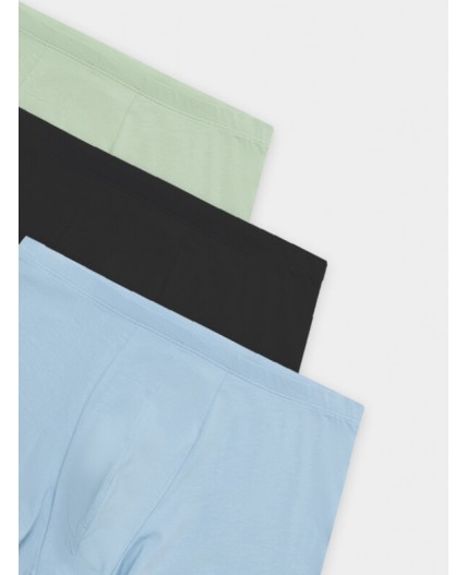 Трусы графит +пыльный голубой +зеленая дымка