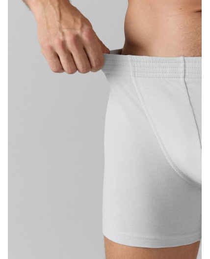 Трусы жемчужно -голубой +печать