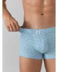 Трусы узор на серо -голубом