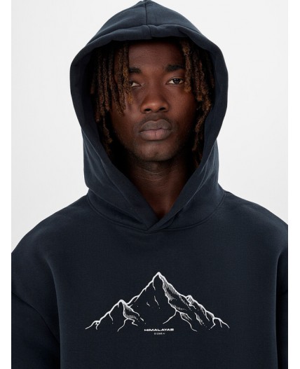 Худи черный +печать3