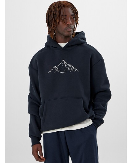 Худи черный +печать3