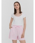 Шорты розовая полоска