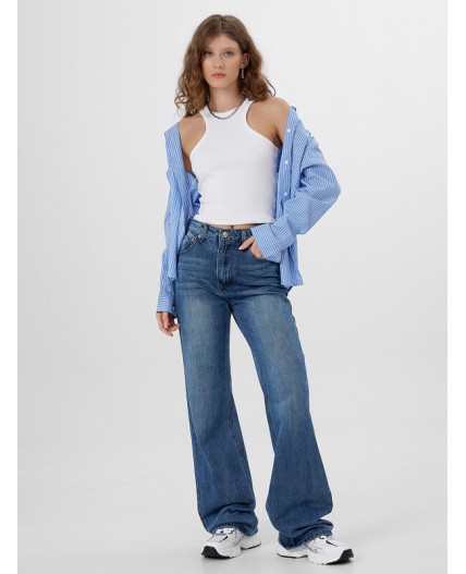 Джинсы синий