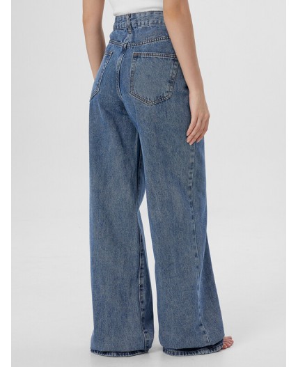 Джинсы голубой