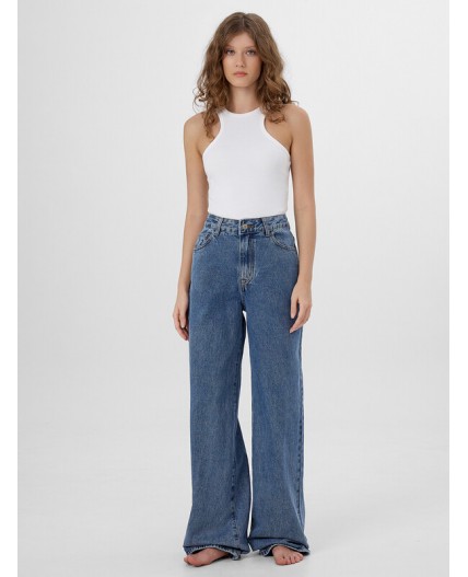 Джинсы голубой