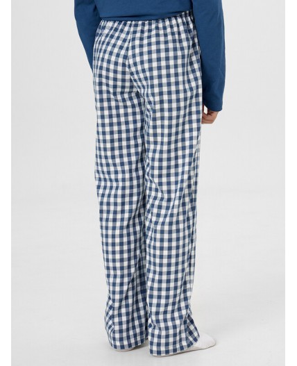 Комплект синий +синяя клетка