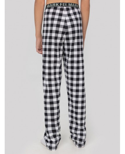 Комплект белый +чб клетка