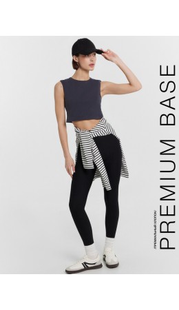 Легинсы черный