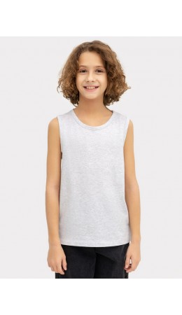 Майка серый меланж 4306-А