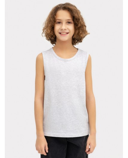 Майка серый меланж 4306-А