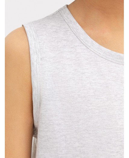 Майка серый меланж 4306-А