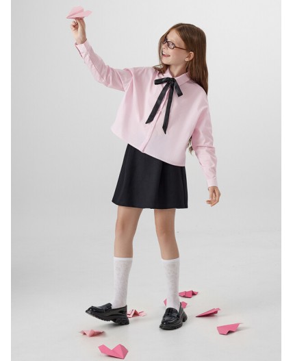 Рубашка розовый