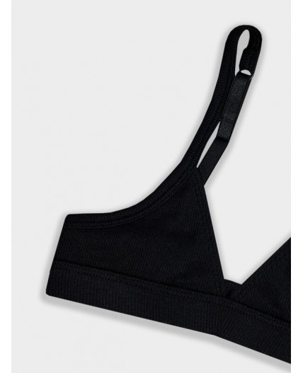 Бюстье черный