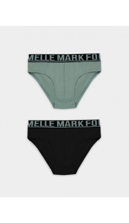 Трусы зеленый лед +черный