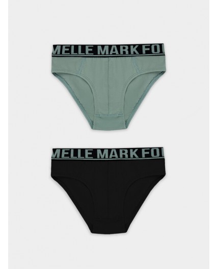 Трусы зеленый лед +черный