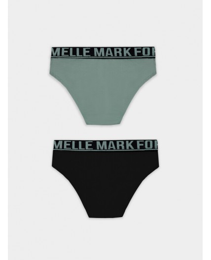 Трусы зеленый лед +черный