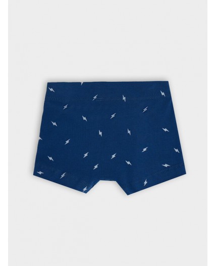 Трусы молнии на синем