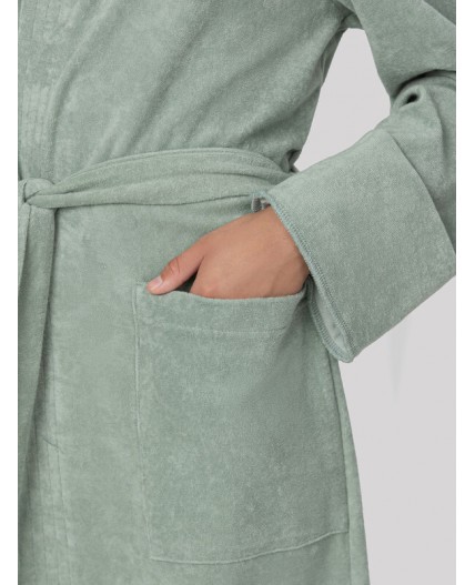 Халат зеленый лед