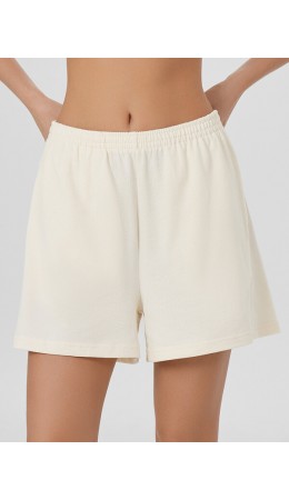Шорты молочный