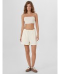 Шорты молочный