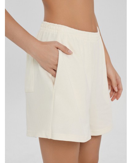 Шорты молочный