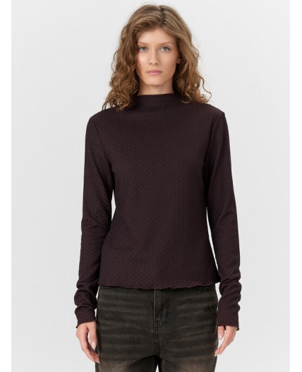 Джемпер шоколадная слива