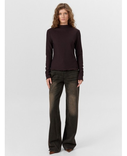 Джемпер шоколадная слива