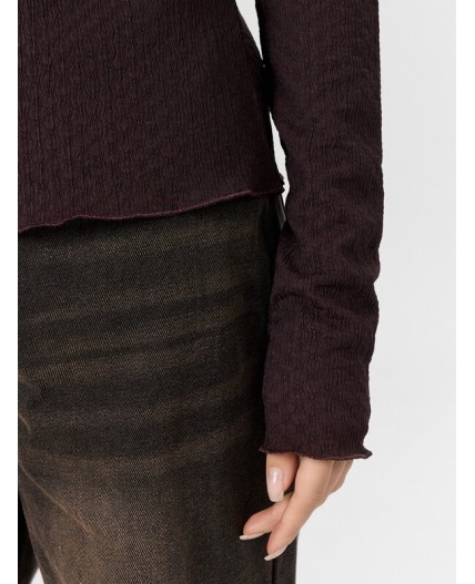 Джемпер шоколадная слива