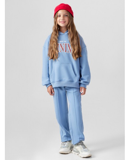 Брюки пыльно -голубой