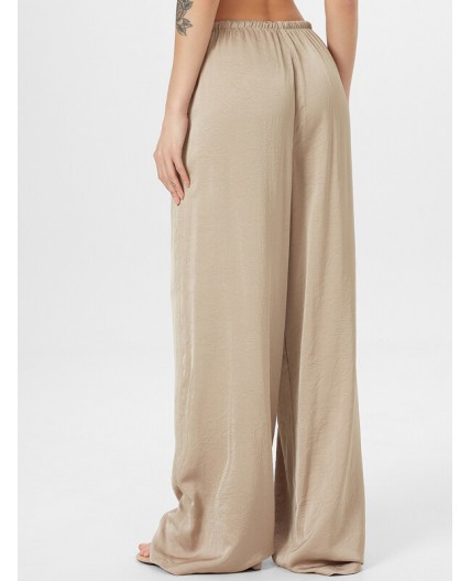 Брюки серо -бежевый