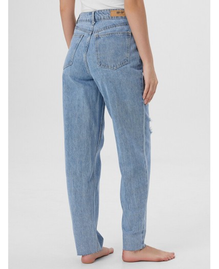 Джинсы голубой