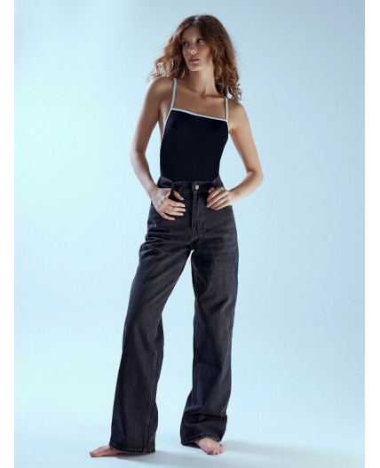 Джинсы серый