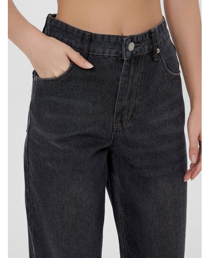 Джинсы серый