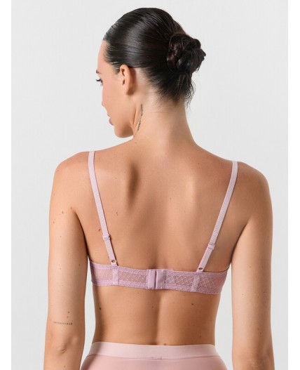 Бюстгальтер лиловый