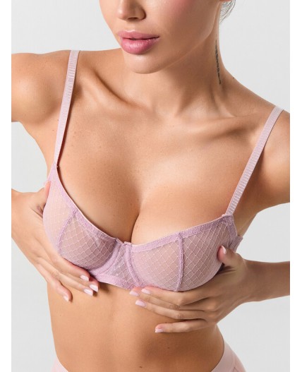 Бюстгальтер лиловый