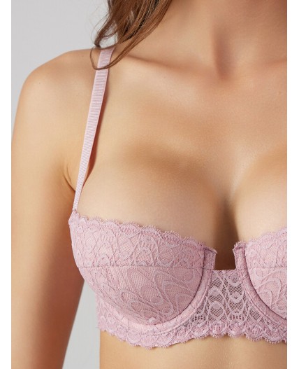 Бюстгальтер лиловый