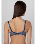 Бюстгальтер французский синий1