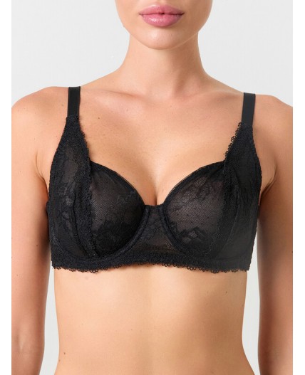 Бюстгальтер черный
