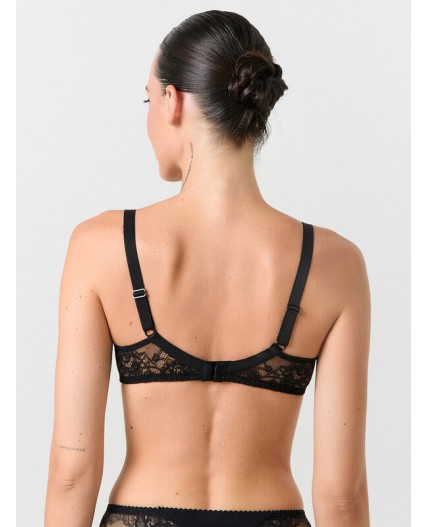 Бюстгальтер черный