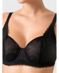 Бюстгальтер черный