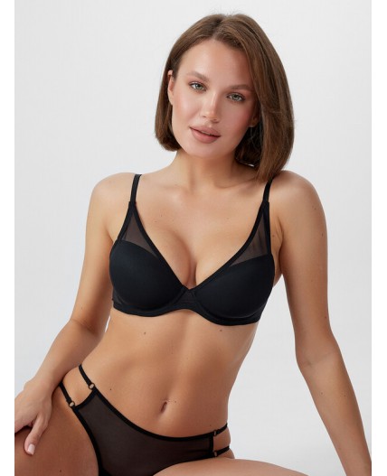 Бюстгальтер черный1