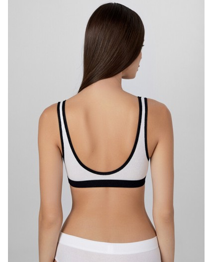 Бюстье белый10