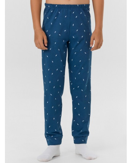 Комплект голубое небо +молнии на синем