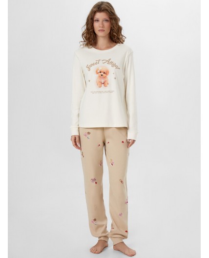 Комплект молочный +собачки на песочном