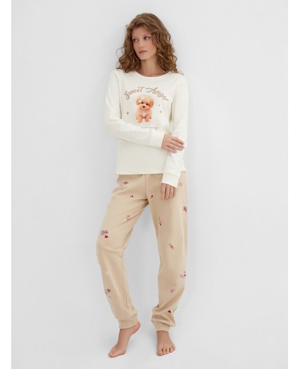 Комплект молочный +собачки на песочном