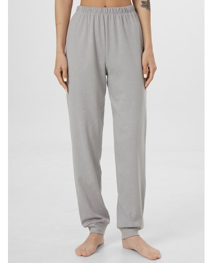 Комплект горошек на сером