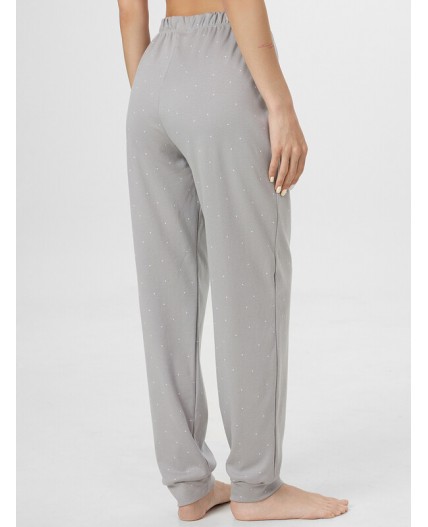 Комплект горошек на сером